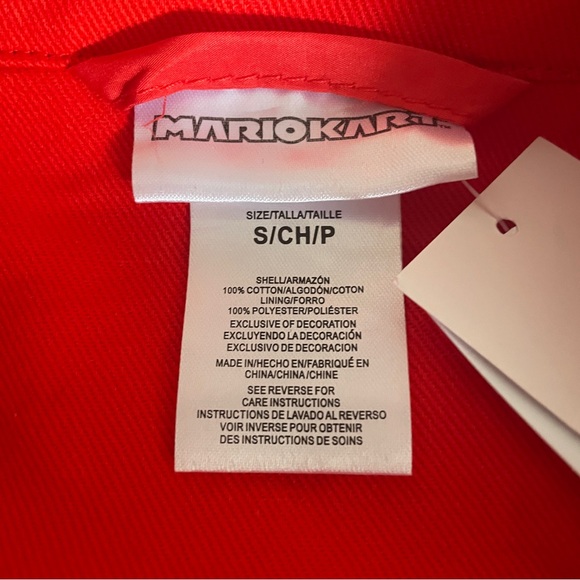 Red Racing Canvas Racing Jacket - S - Picture 7 of 10